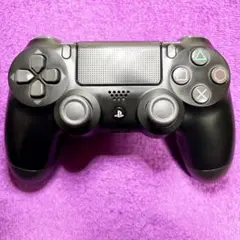 PS4 コントローラー 純正 2J ジェットブラック u7P-5 【美品】