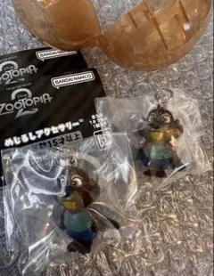 バンダイ　ズートピア2 めじるしアクセサリー 二ブルズ　2個セット　新品