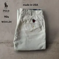 希少USA製PolobyRalphLauren90sラルフローレンポロチノ古着