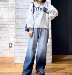 ジャガードカレッジロゴニットSレピピ￼