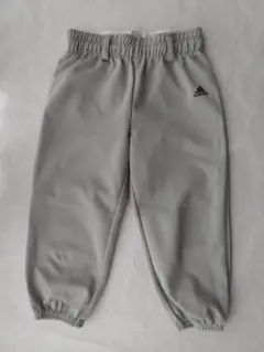 キッズ　140　アディダス　adidas　エアロレディ　野球　パンツ　グレー