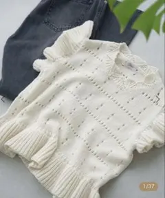 も*こ様 ももこ様専用cotton frill top～コットンフリルトップ