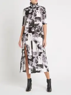 Sacai ワールドマップ ブラウス キャミソール 黒 Sacai ワールドマップ ブラウス キャミソール 黒 | Mercari