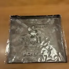 Disney 100 Happyくじ E賞 フラットポーチ 蒸気船ウィリー