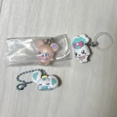 ぷちきゅあ めじるしアクセサリー マスコット まとめ売り 3点セット