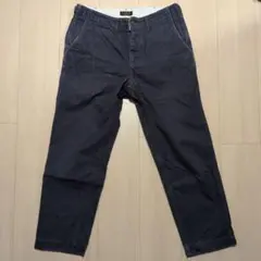 ​A Vontade アボンタージ スリムクロップド チノパン ネイビーのサムネイル