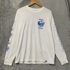 【L2237】RVCA ロンT サイズL ホワイト