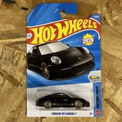 ホットウィール ポルシェ 911 カレラT ブラック ゴールド ②