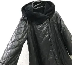 THE NORTH FACE キルティング ボアコート ブラック 美品 S