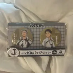 ハイキュー 白十字 コラボ 缶バッジ 当選品 レア 青葉城西 稲荷崎 及川