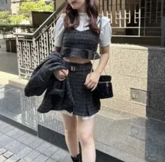 【最安値】ナイスクラップ★フリルビスチェ・スカート