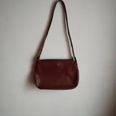 本革ショルダーバック(マリクレール)