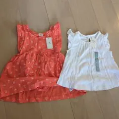 サイズ80　女の子フリルセット