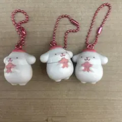 サンリオキャラクターズ ワントーンマスコット〜桜〜 ポムポムプリン3個セット