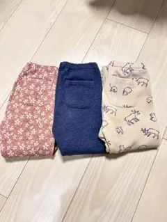 ユニクロ裏起毛レギンス90サイズまとめ売り