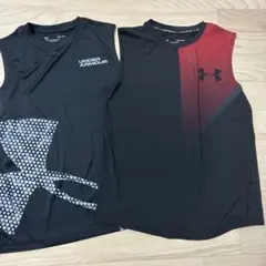 UNDER ARMOUR ノースリーブ ハーフパンツ４点セット