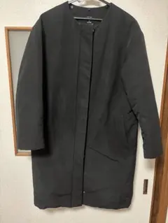 ユニクロ ハイブリッドダウン コクーンコート　ブラック　S