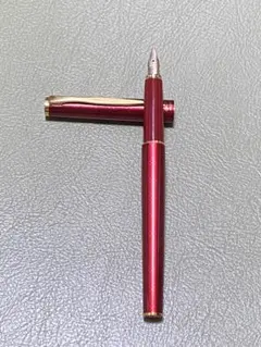 昭和レトロ PILOT パイロットL 万年筆 14K 586 赤 廃盤品 - メルカリ