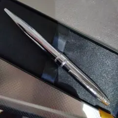 CROSS ボールペン シルバー 黒インク