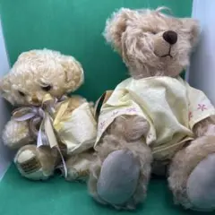 熊のぬいぐるみ　2個セットドイツ マーティン　テディベア ドイツ マーティン（Martin） テディベア TEDDY BEAR