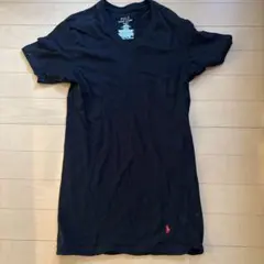 POLO RALPH LAUREN ブラック Tシャツ Sスリムヒィット