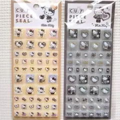 ハローキティ　タイルシール　2枚セット (サンリオ・シール帳)