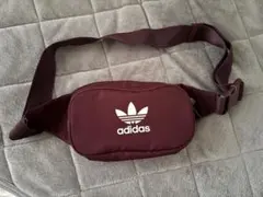 【新品】adidas originals ボディバッグ バーガンディ