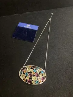 Swarovski 多色ストーン ネックレス