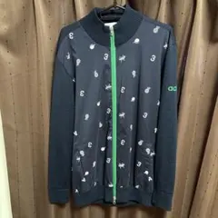 adidas ジップアップジャケット Oネイビー
