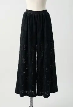 クリンクル 3D embroidery rayon shantung pants - メルカリ