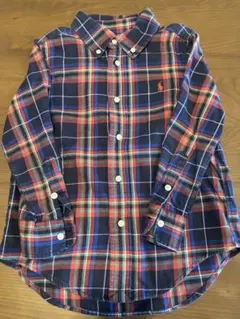Ralph Lauren 長袖ボタンダウンシャツ 4/4T 110サイズ