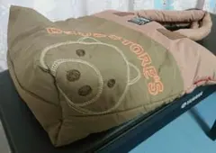 【drug stores】かわいいぶたさんの顔 ふわふわデザイン トートバッグ