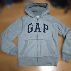 OLD GAP ジップパーカー　霜降グレー杢