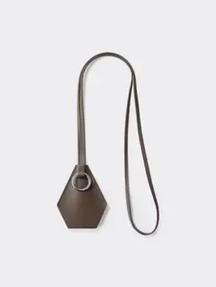 【GU】レザーキーネックレス 完売品 ブラウンのサムネイル