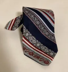 vintage ネクタイ レジメンタル 刺繍