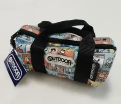 新品 スヌーピー アウトドア ペンポーチ ボストン型 コミック