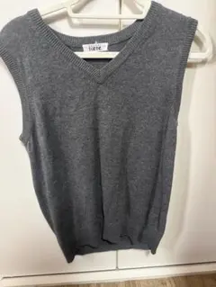 school scene グレー スクールベスト M