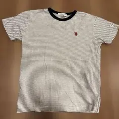 U S polo assn 子供　半袖Tシャツ　ボーダーTシャツのサムネイル