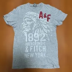 Abercrombie & Fitch グレー Tシャツ　y2k