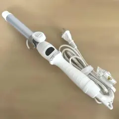 SALONIA サロニア ホワイト カールヘアアイロン プレート コテ 25mm