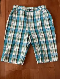 familiar チェック柄 半ズボン 120