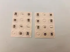 キャラクターシール バツ丸くん