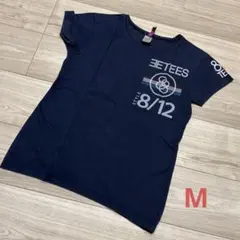 88 TEES レディース　半袖 Tシャツ ネイビー　Mサイズのサムネイル