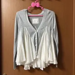 sacai ドッキングレースシフォンカーディガン　Sのサムネイル