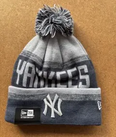 ニューエラ　ニューヨークヤンキース　ニット帽 ポンポン付き 大谷翔平 MLB