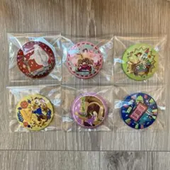 バラ売り可 ディズニー刺繍缶バッジ