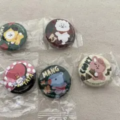 くら寿司BT21 オリジナル缶バッチ5個