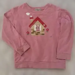 ミキハウス Hot Biscuits 長袖トレーナー　110サイズ