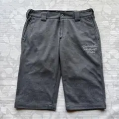 ち*し様 美品 ディッキーズ Dickies ハーフパンツ XL グレー 刺繍ロ