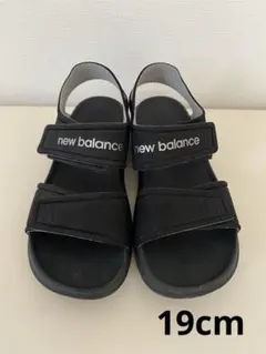 new balance サンダル 19cm